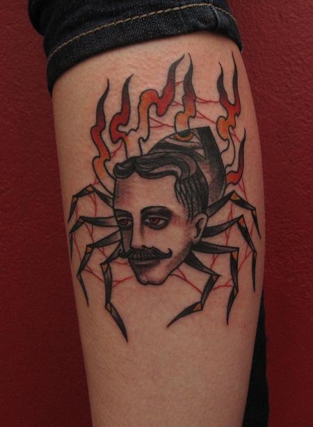 Robert Hendrickson - VICTORIAN HANDLEBAR MUSTACHE SPIDER  